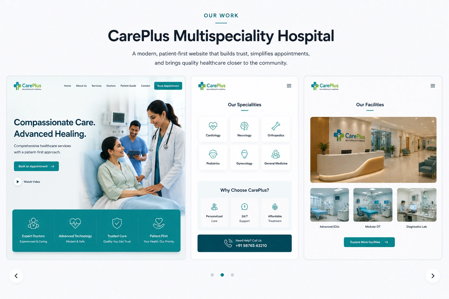 CarePlus Multispeciality Hospital, project gallery image 1