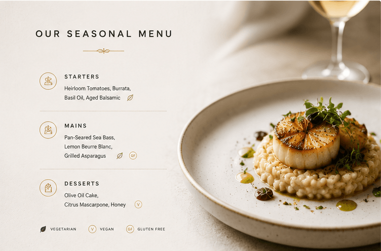 Basil & Vine Bistro, project gallery image 1