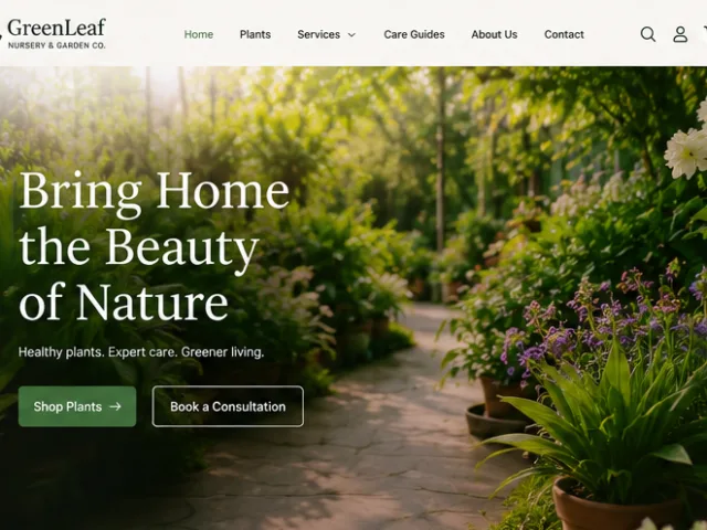 GreenLeaf Nursery & Garden Co.